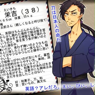 【HMN】朧栄吉【キャラシ】