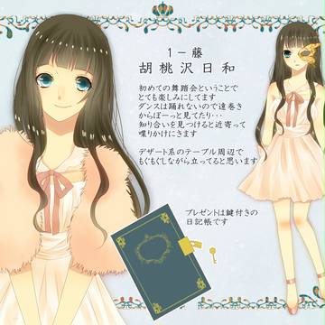 【PRS】胡桃沢 日和【舞踏会衣装】
