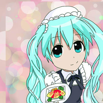 ミク　メイド