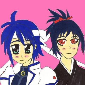 スバル・ナカジマ&茜雫。