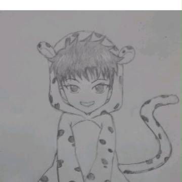 ﾃﾆｽの王子様:忍足謙也･ﾄﾗ 模写
