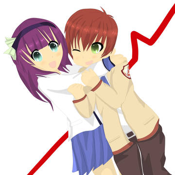 Yuri and Oyama