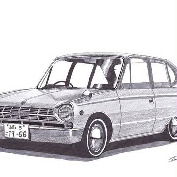 三菱コルト1000F