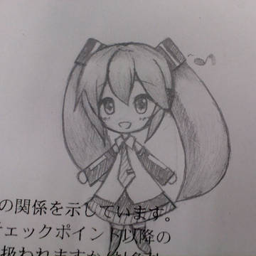 落書きです