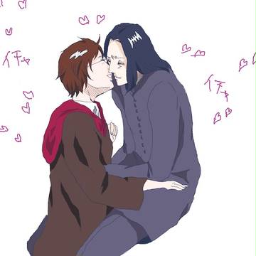 スネハリでいちゃいちゃしてるだけの落書き