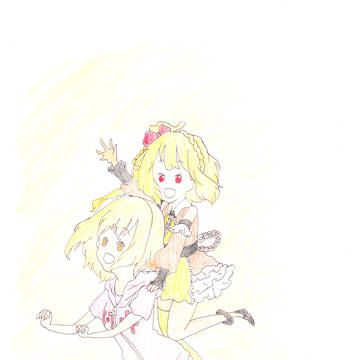 モモちゃん初めて描いてみた
