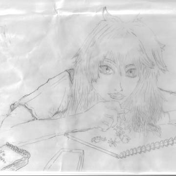 公園でお絵描き　BEFORE