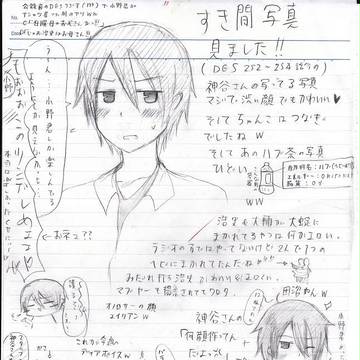 昔に書いたDGS組の落書き