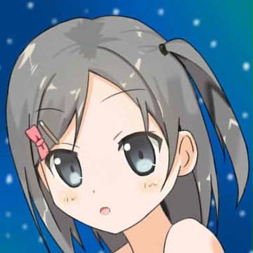 筒隠月子ちゃん アイコン風