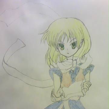 画力向上のためにアナログでパルスィを描いてみた
