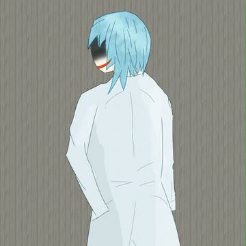ちょっと本気を出して白衣を書いてみた