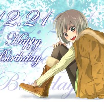 誕生日絵と落書き