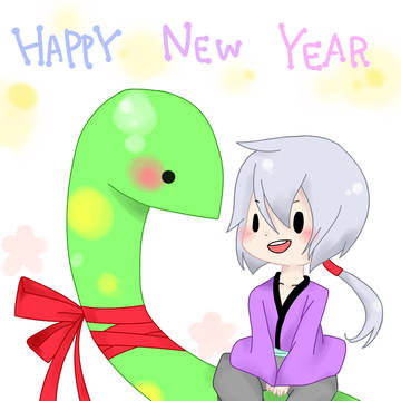 年賀状完成したー！！