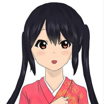 あずにゃん着物