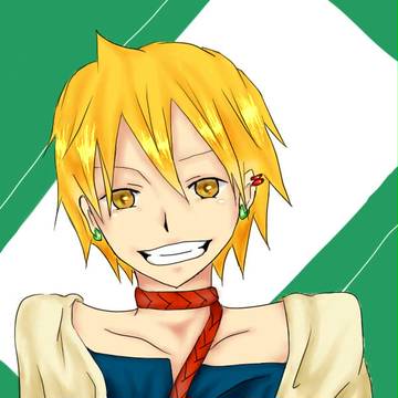 アイコン用に描いたアリババくん