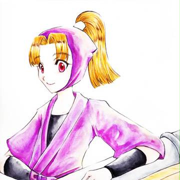 水彩三木ちゃん