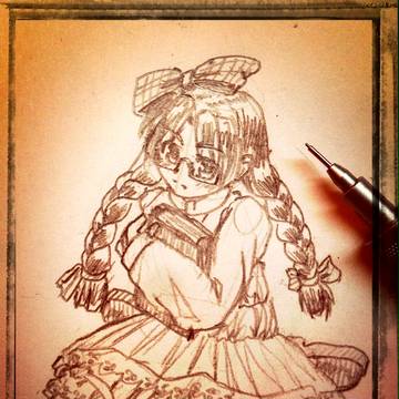 せら委員長 らくがき
