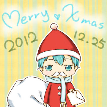メリークリスマス　(ㅎ.ㅎ)ﾉ