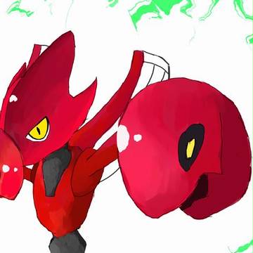 ハッサム　の　にらみつける！