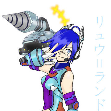 【誕生日イラスト】リュウ＝ランドティア（PSO2フレ・カラー）