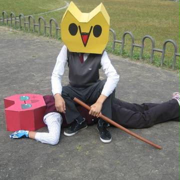 1年前に2chキャラでコスプレをしてみ写真です