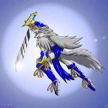 MF-CR(オールド)狼獣人剣士LV37(旧イラストログ)