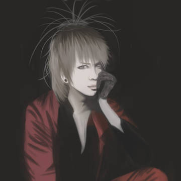 ルキ厚塗り