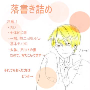 【落書き】詰め込み【＋友人から】