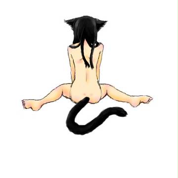 黒髪黒猫フェチ