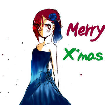 【ばぐこい】ドレスアップ優希子ちゃん【Xmas舞踏会】