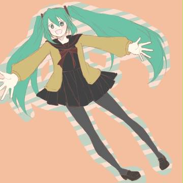ミクさんにセーラー服を着せたくなった