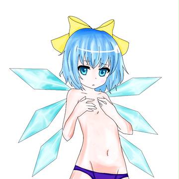 チルノ　塗らせていただきました