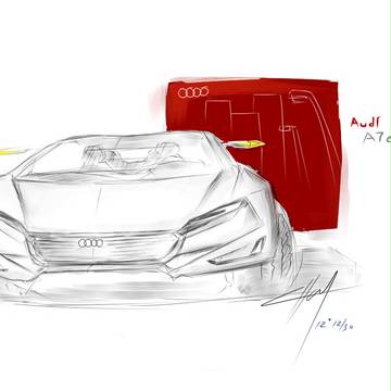 Audi A7 e-tron concept