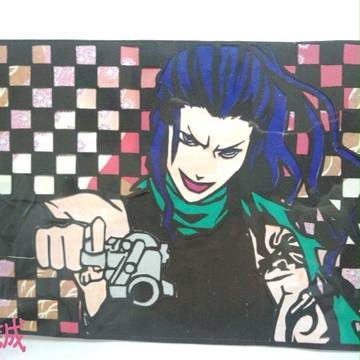 不知火 切り絵