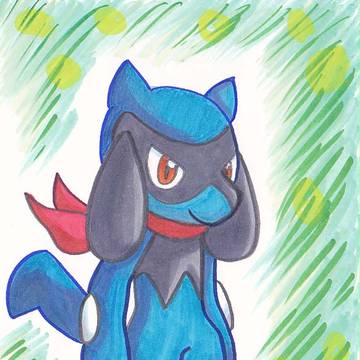 初描きリオル