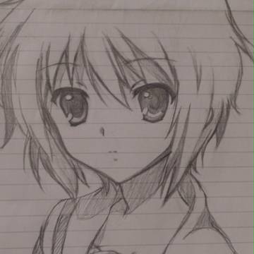 長門描いてみた