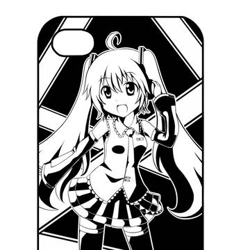 モノクロミク　iPhoneケース