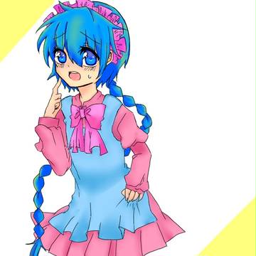【女装注意】あけましておめでとうございます！【落書き】