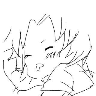 熟睡中