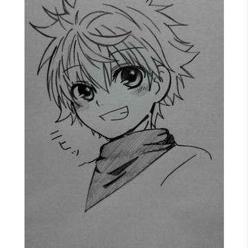 キルア=ゾルディック落書き