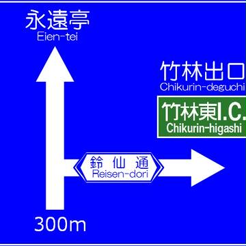 迷いの案内標識
