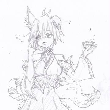 狐巫女マジ娘さーん