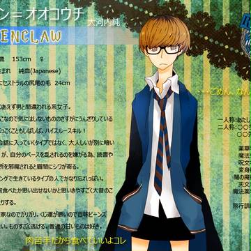 【ぴくホグ】ジュン＝オオコウチ【鷲寮】