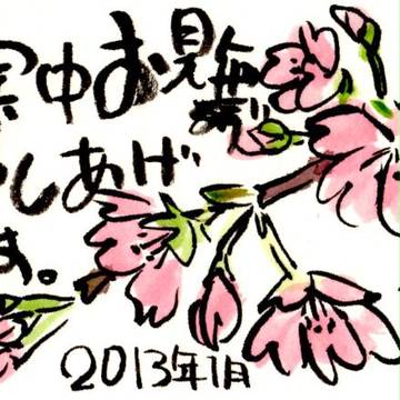 ２０１３年寒中見舞い