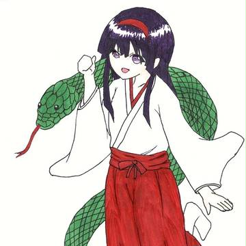 あけおめことよろ　２０１３年　蛇年イラスト