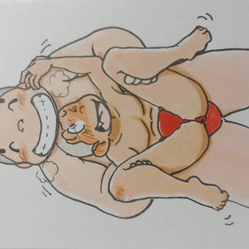 ハイハイ～♪ 怪我人､通りま～す(笑)