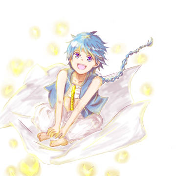 アラジン（年賀状イラスト）