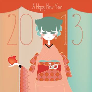 めい子のお正月2013