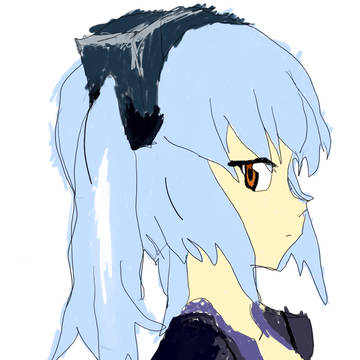 初ペンタブ(塗り絵)