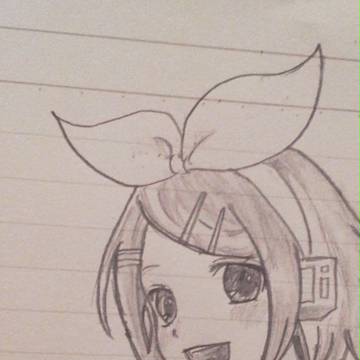 【アナログ】リンちゃん描いてみた★！